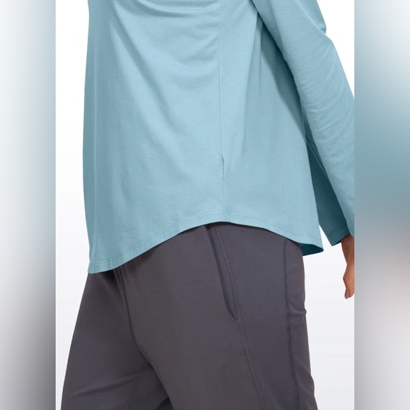 Pima Cotton Workout Long Sleeve - Picture 3 of 5